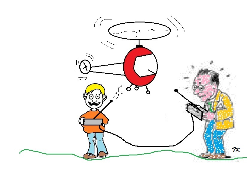 Lehrer-Schüler Betrieb